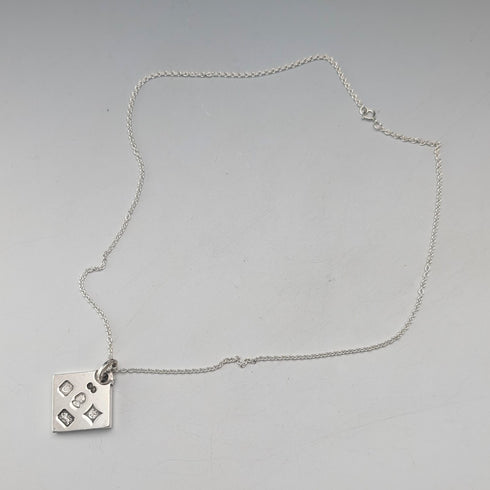 1977 年英國純銀禧年錠吊墜,19.7 克,配純銀項鍊,RX